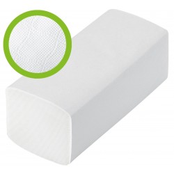 Ręcznik papierowy celulozowy składany ZZ WELMAX Velis 2W BIAŁY 160szt.