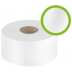 Papier toaletowy celulozowy jumbo WELMAX 2W BIAŁY 100MB 1szt.
