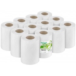 Ręcznik papierowy makulaturowy WELMAX Velisso MINI 1W BIAŁY 60m 12szt.