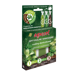 Zestaw nawozów do roślin doniczkowych AGRECOL 3szt.