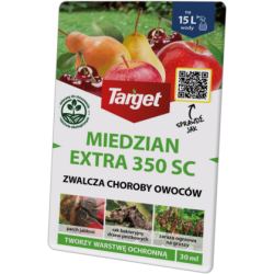 Środek na choroby grzybowe, bakteryjne owoców TARGET Miedzian® Extra 350 SC 30ml