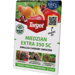 Środek na choroby grzybowe, bakteryjne owoców TARGET Miedzian® Extra 350 SC 15ml
