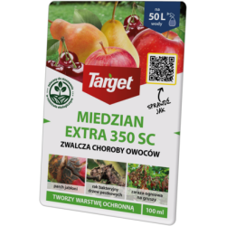 Środek na choroby grzybowe, bakteryjne owoców TARGET Miedzian® Extra 350 SC 100ml