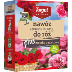 Nawóz Zadbane Kwiaty do róż z mączką bazaltową TARGET 1kg