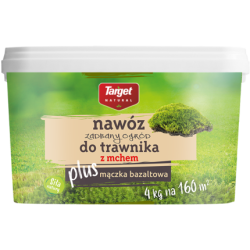 Nawóz Zadbany Ogród do trawnika ograniczający mech z mączka bazaltowa TARGET 4kg