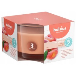 Świeca zapachowa w szkle BOLSIUS True Scents 24H BRZOSKWINIA