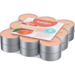 Podgrzewacze zapachowe BOLSIUS True Scents 4H 18szt. BRZOSKWINIA