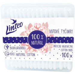 Patyczki higieniczne LINTEO 100szt. BOX