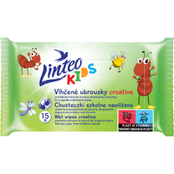 Chusteczki nawilżane LINTEO Kids 15szt.