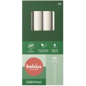 Świeca stołowa BOLSIUS Essentials 5H 17CM 8szt. MROŹNA BIEL