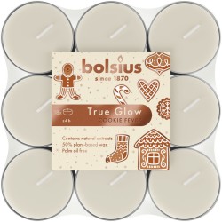 Podgrzewacze zapachowe BOLSIUS True Glow 4H 18szt. CIASTECZKA