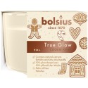 Świeca zapachowa w szkle BOLSIUS True Glow 24H CIASTECZKA