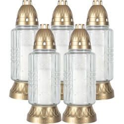 Znicz szklany BISPOL 4075 -...