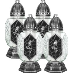 Znicz szklany BISPOL 4073 -...