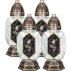 Znicz szklany BISPOL 4074 -...