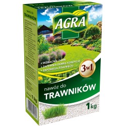 Nawóz do trawników 3w1 AGRA...