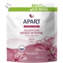Mydło w płynie APART Floral Care 900ml RÓŻA - ZAPAS