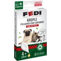Krople na pchły i kleszcze FEDI dla małych psów i kotów 4x1ml