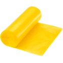 LDPE Worki na śmieci 120L 25szt. ŻÓŁTE
