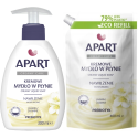 ZESTAW Mydło w płynie z dozownikiem APART Creamy Care 300ml JAŚMIN + Zapas 400ml