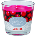Świeca zapachowa w szkle CANDLESENSE 26H WIŚNIA