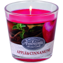 Świeca zapachowa w szkle CANDLESENSE 26H JABŁKO - CYNAMON