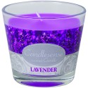 Świeca zapachowa w szkle CANDLESENSE 26H LAWENDA