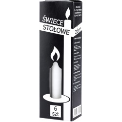 Świeca stołowa walec...