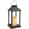 SOLARNA Latarenka dekoracyjna LED DIOLED DIO-0722 ŚWIECA 27,5CM CZARNY