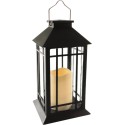 SOLARNA Latarenka dekoracyjna LED DIOLED DIO-0723 ŚWIECA 27,5CM CZARNY