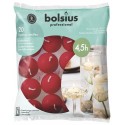 Świeca pływająca BOLSIUS 4,5H 3CM 20szt. DELIKATNA CZERWIEŃ