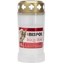 Znicz parafinowy plastikowy BISPOL Requiem V3 48H 1szt.