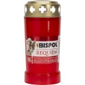 Znicz parafinowy plastikowy BISPOL Requiem V3C 48H 1szt.