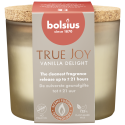 Świeca zapachowa w szkle BOLSIUS True Joy 21H VANILLA DELIGHT