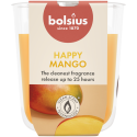 Świeca zapachowa w szkle BOLSIUS True Scents 25H MANGO
