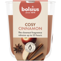 Świeca zapachowa w szkle BOLSIUS True Scents 25H JABŁKO-CYNAMON