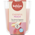 Świeca zapachowa w szkle BOLSIUS True Scents 45H BRZOSKWINIA
