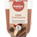 Świeca zapachowa w szkle BOLSIUS True Scents 45H JABŁKO-CYNAMON