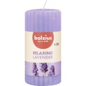 Świeca pieńkowa walec BOLSIUS True Scents 33H 12CM LAWENDA