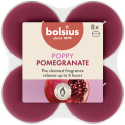 Podgrzewacze zapachowe BOLSIUS True Scents 8H 8szt. GRANAT