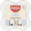 Podgrzewacze zapachowe BOLSIUS True Scents 8H 8szt. ŚWIEŻA BAWEŁNA