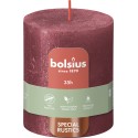 Świeca rustykalna BOLSIUS Special 35H 8CM CZERWIEŃ