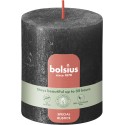 Świeca rustykalna BOLSIUS Special 35H 8CM ANTRACYTOWA