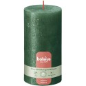 Świeca rustykalna BOLSIUS Special 60H 13CM ZIELONY SOSNOWY