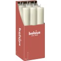 Świeca stołowa rustykalna BOLSIUS XL 15H 23CM 9szt. DELIKATNY PERŁOWY