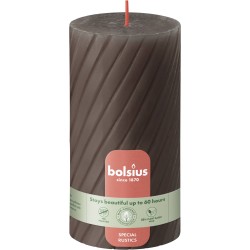 Świeca rustykalna żebrowana...