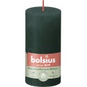 Świeca rustykalna BOLSIUS 30H 10CM ZIELONY SOSNOWY