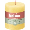 Świeca rustykalna BOLSIUS 35H 8CM SŁONECZNY ŻÓŁTY