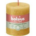 Świeca rustykalna BOLSIUS 35H 8CM MIODOWY ŻÓŁTY