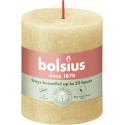 Świeca rustykalna BOLSIUS 35H 8CM OWSIANY BEŻ